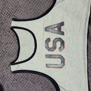 USA crop top